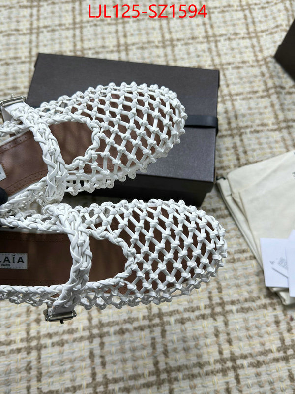 Women Shoes-ALAIA luxury fake ID: SZ1594 $: 125USD