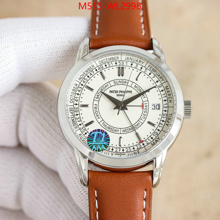 Watch(TOP)-Patek Philippe store ID: WL2998 $: 515USD-shoes yupoo Watch(TOP)-Patek Philippe store ID: WL2998 $: 515USD
