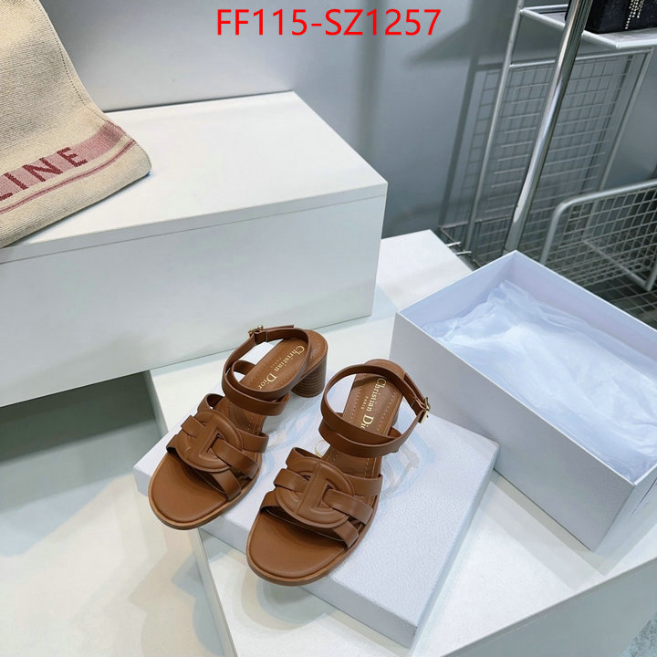 Women Shoes-Dior buy 2024 replica ID: SZ1257 $: 115USD