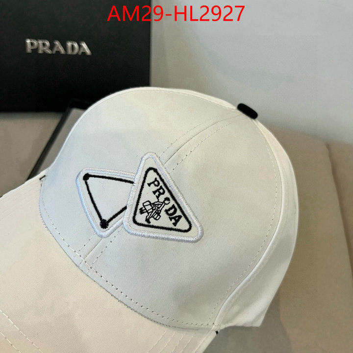 Cap (Hat)-Prada replica 2024 perfect luxury ID: HL2927 $: 29USD