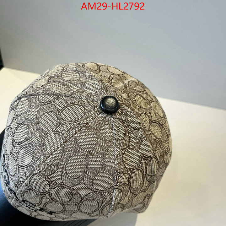 Cap(Hat)-Coach we provide top cheap aaaaa ID: HL2792 $: 29USD
