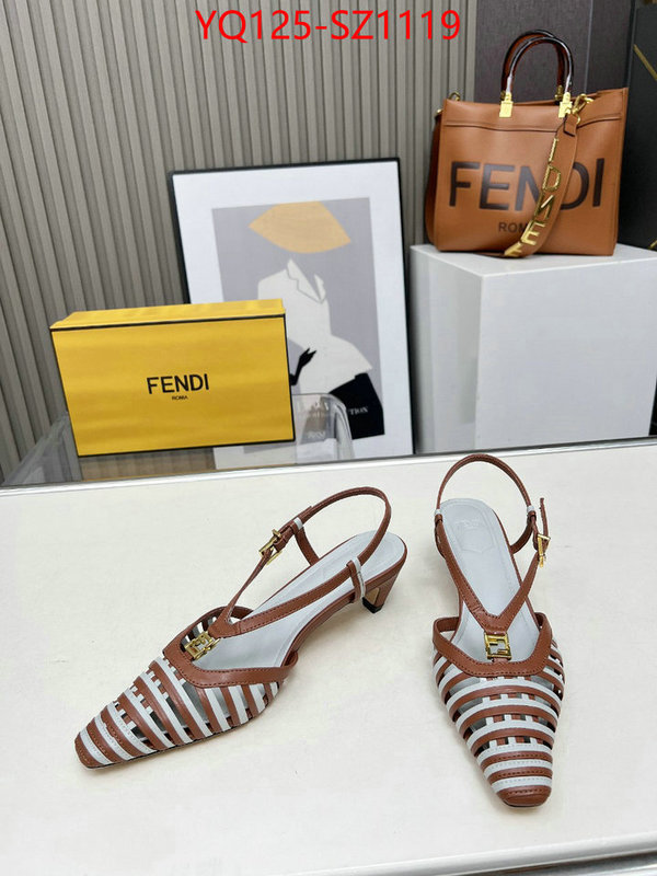 Women Shoes-Fendi best luxury replica ID: SZ1119 $: 125USD