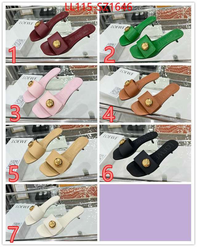 Women Shoes-Loewe top quality designer replica ID: SZ1646 $: 115USD
