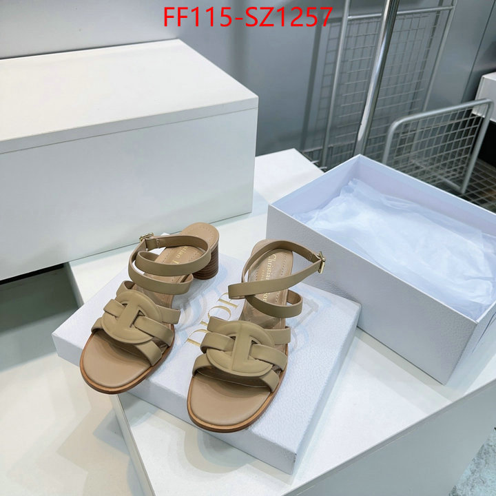 Women Shoes-Dior buy 2024 replica ID: SZ1257 $: 115USD