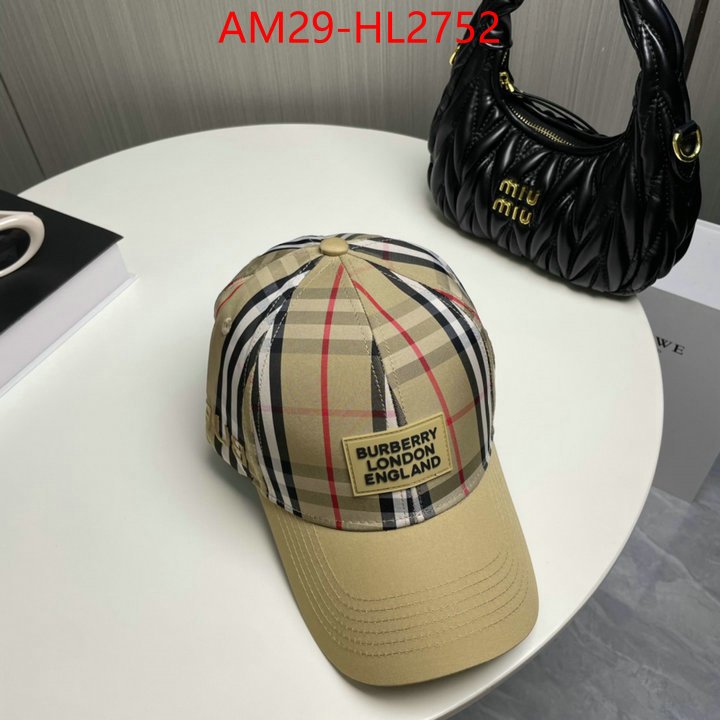Cap(Hat)-Burberry copy ID: HL2752 $: 29USD