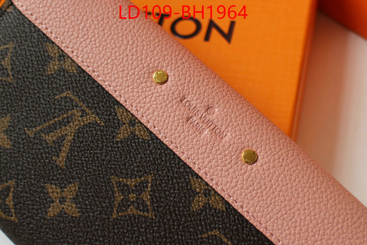 LV Bags(TOP)-Wallet the top ultimate knockoff ID: BH1964 $: 109USD,