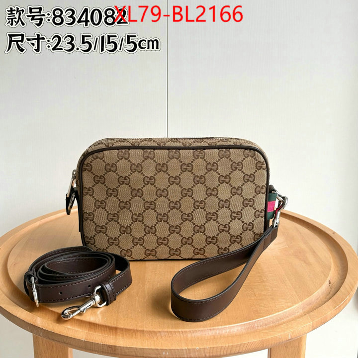 Gucci Bags(4A)-Crossbody- best wholesale replica ID: BL2166 $: 79USD,