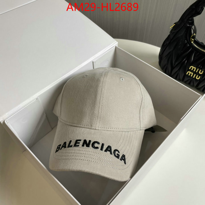 Cap(Hat)-Balenciaga replica best ID: HL2689 $: 29USD