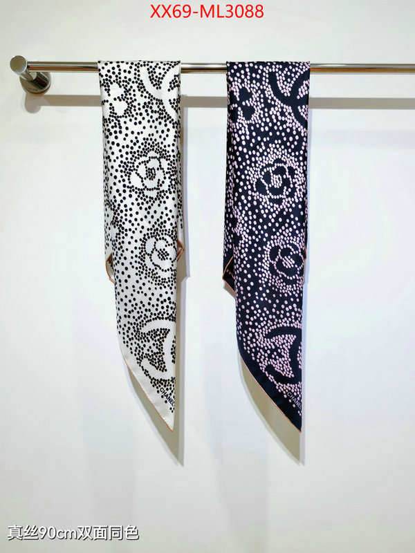 Scarf-Chanel best quality fake ID: ML3088 $: 69USD