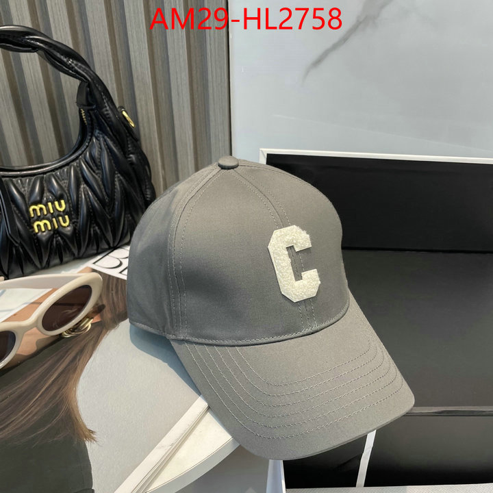 Cap(Hat)-Celine the best quality replica ID: HL2758 $: 29USD