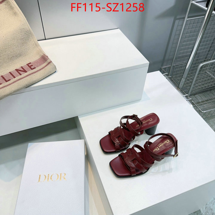 Women Shoes-Dior wholesale 2024 replica ID: SZ1258 $: 115USD