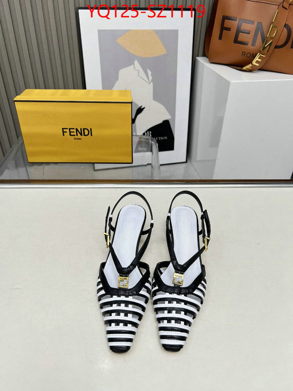 Women Shoes-Fendi best luxury replica ID: SZ1119 $: 125USD