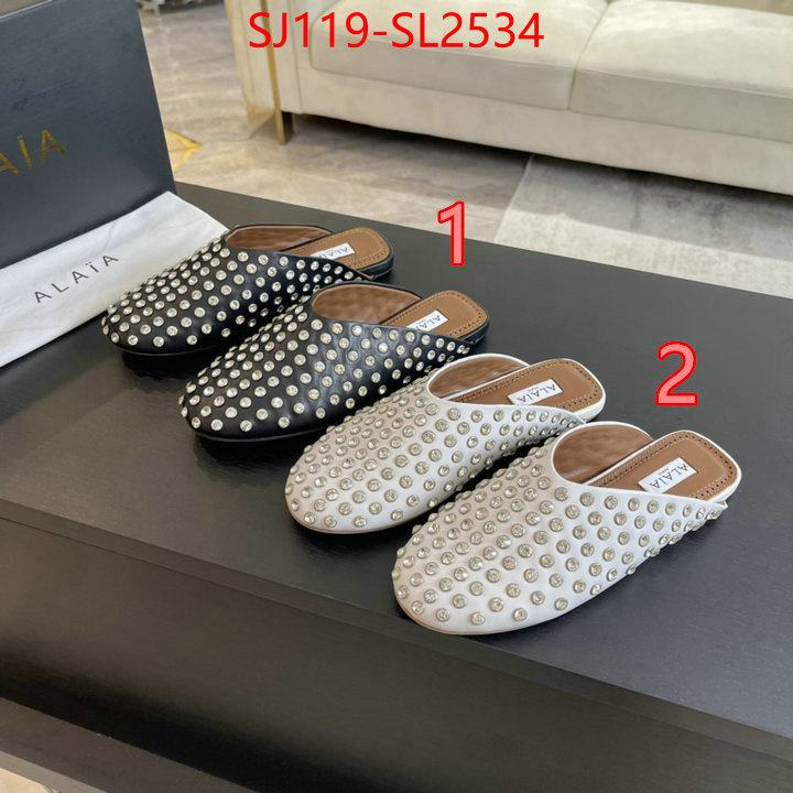 Women Shoes-ALAIA what is top quality replica ID: SL2534 $: 119USD