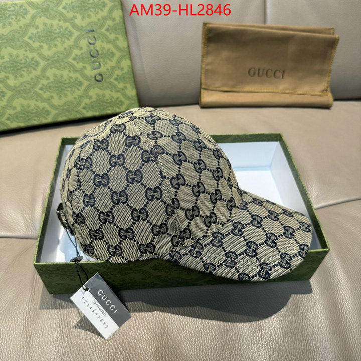 Cap(Hat)-Gucci luxury cheap replica ID: HL2846 $: 39USD