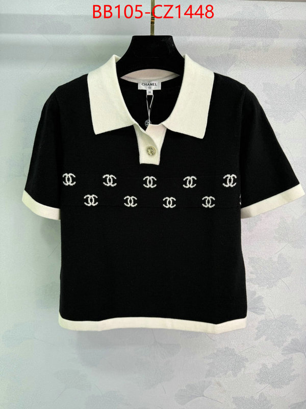 Clothing-Chanel how to start selling replica ID: CZ1448 $: 105USD