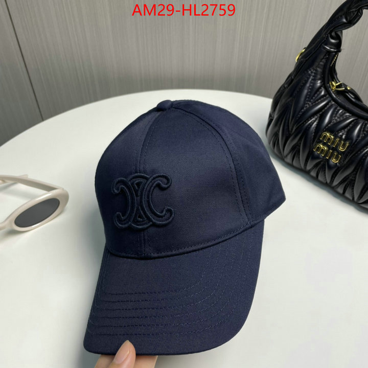 Cap(Hat)-Celine new designer replica ID: HL2759 $: 29USD