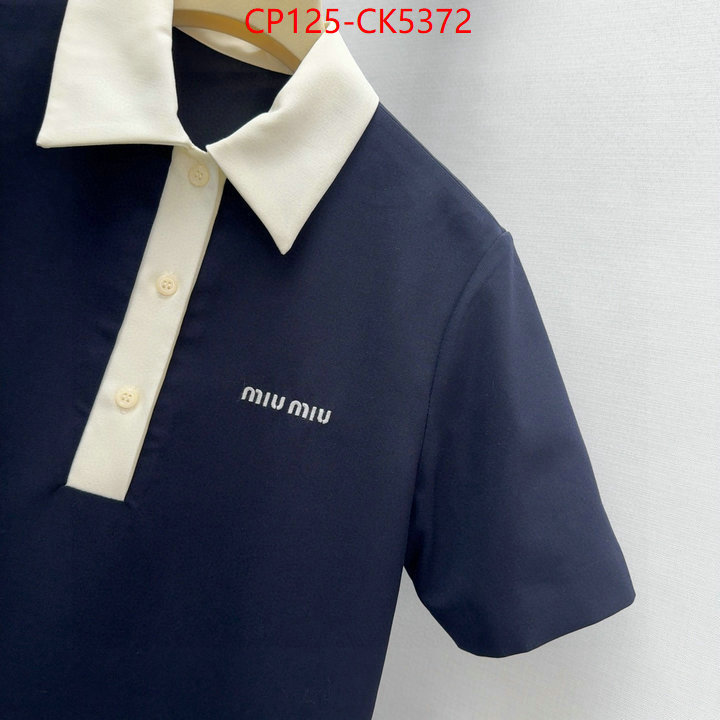 Clothing-MIU MIU designer replica ID: CK5372 $: 125USD
