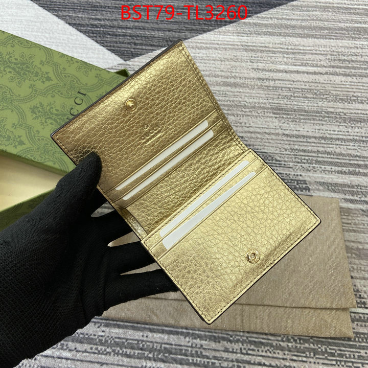 Gucci Bags(TOP)-Wallet- what best replica sellers ID: TL3260 $: 79USD,