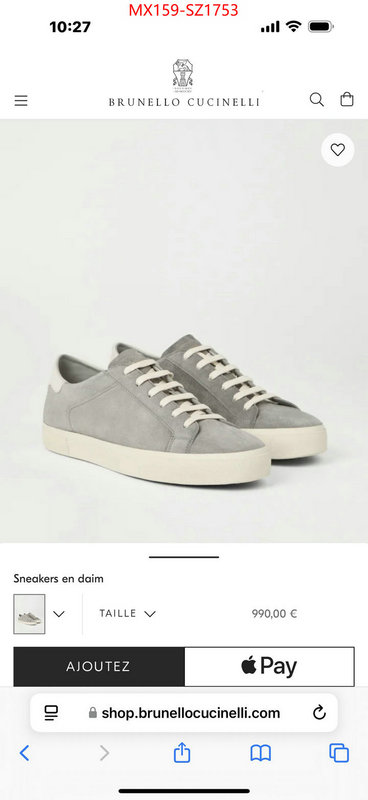 Men Shoes-Brunello Cucinelli top ID: SZ1753 $: 159USD