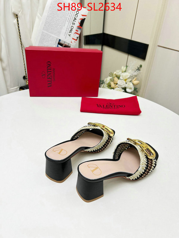 Women Shoes-Valentino buying replica ID: SL2634 $: 89USD