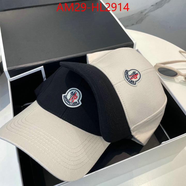 Cap(Hat)-Moncler wholesale china ID: HL2914 $: 29USD