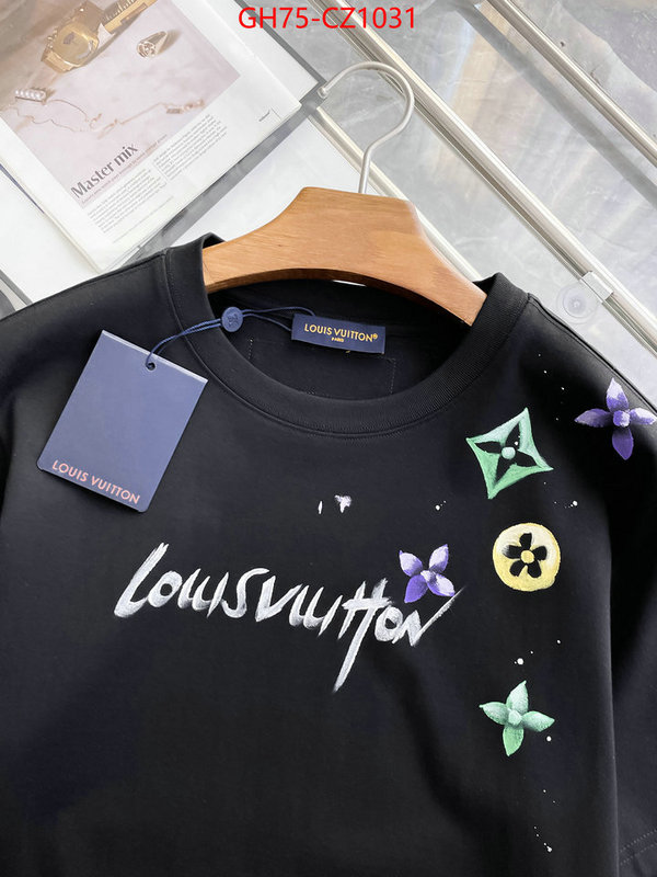 Clothing-LV 2024 perfect replica designer ID: CZ1031 $: 75USD
