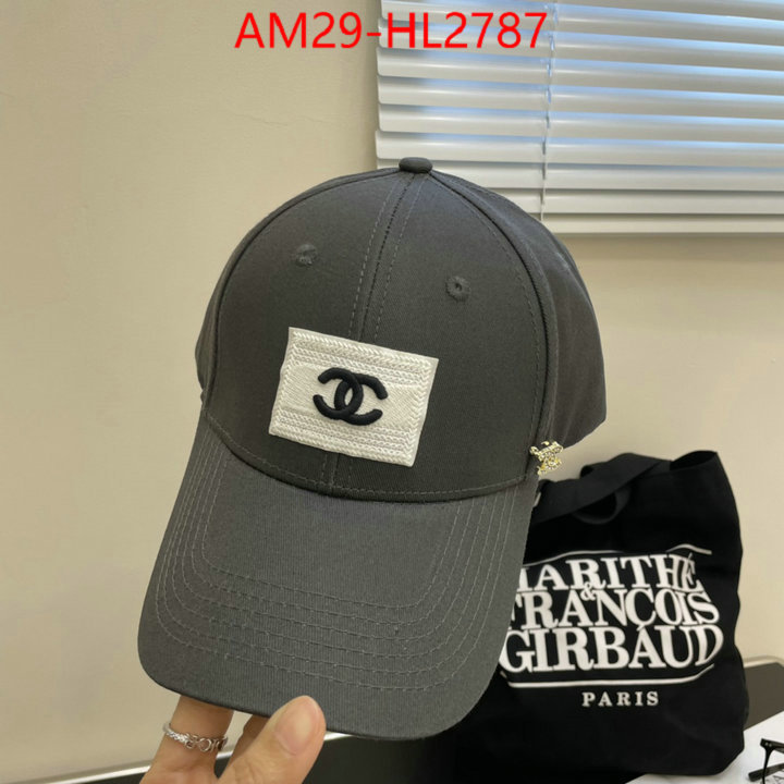 Cap (Hat)-Chanel luxury 7 star replica ID: HL2786 $: 29USD