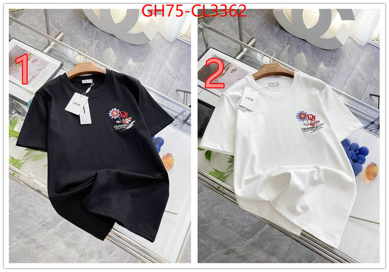 Clothing-Dior replica how can you ID: CL3362 $: 75USD