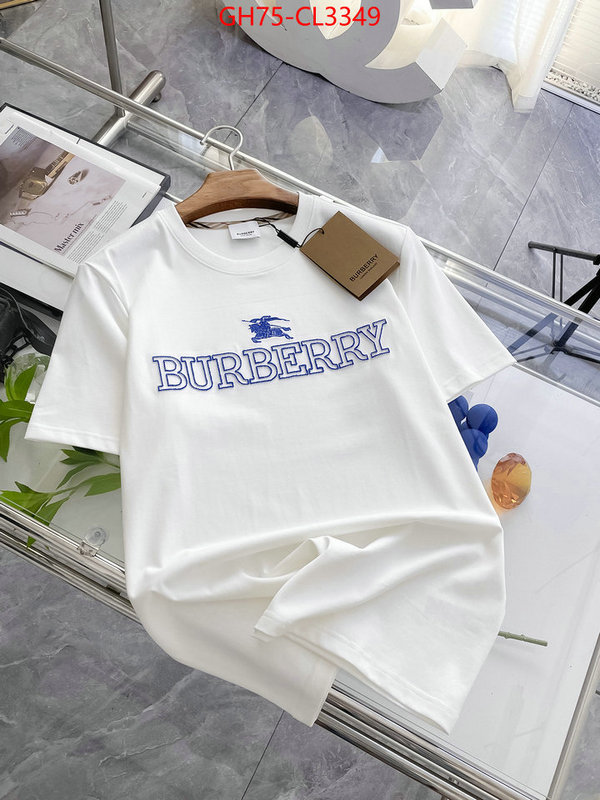 Clothing-Burberry luxury cheap ID: CL3349 $: 75USD