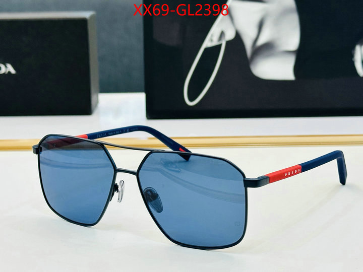 Glasses-Prada luxury fake ID: GL2398 $: 69USD