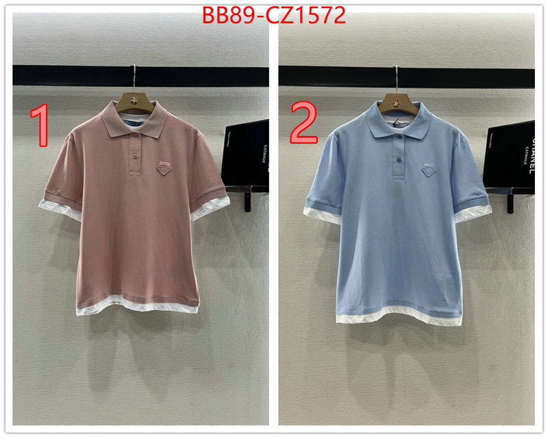 Clothing-Prada perfect replica ID: CZ1572 $: 89USD