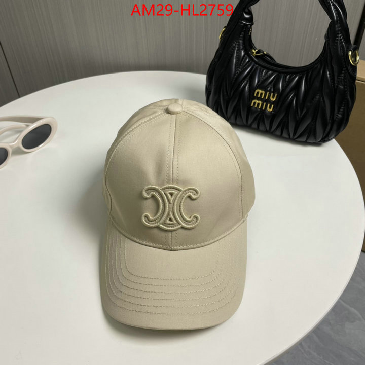 Cap(Hat)-Celine new designer replica ID: HL2759 $: 29USD