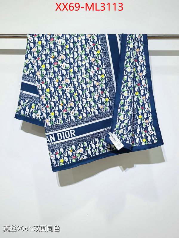 Scarf-Dior top quality replica ID: ML3113 $: 69USD
