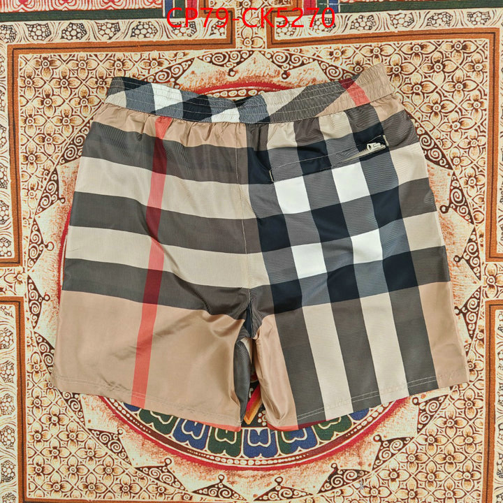 Clothing-Burberry aaaaa+ replica ID: CK5270 $: 79USD