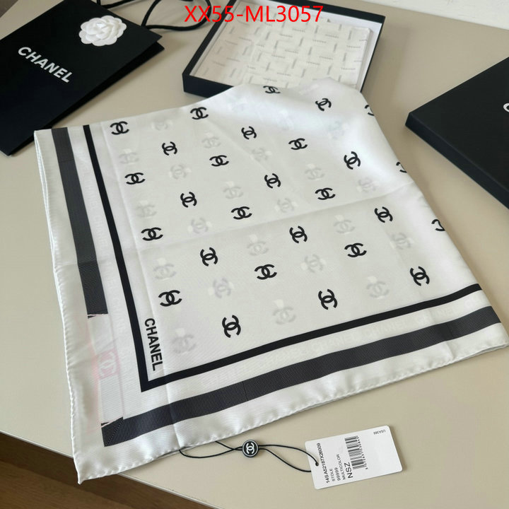 Scarf-Chanel fashion replica ID: ML3057 $: 55USD