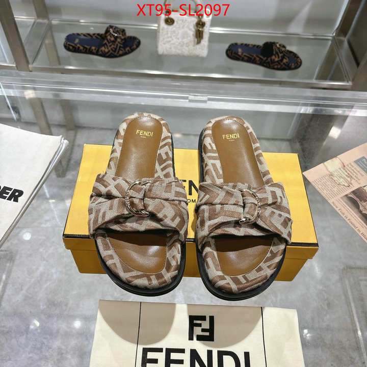 Women Shoes-Fendi designer 1:1 replica ID: SL2097 $: 95USD