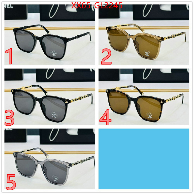 Glasses-Chanel 2024 perfect replica designer ID: GL2245 $: 65USD