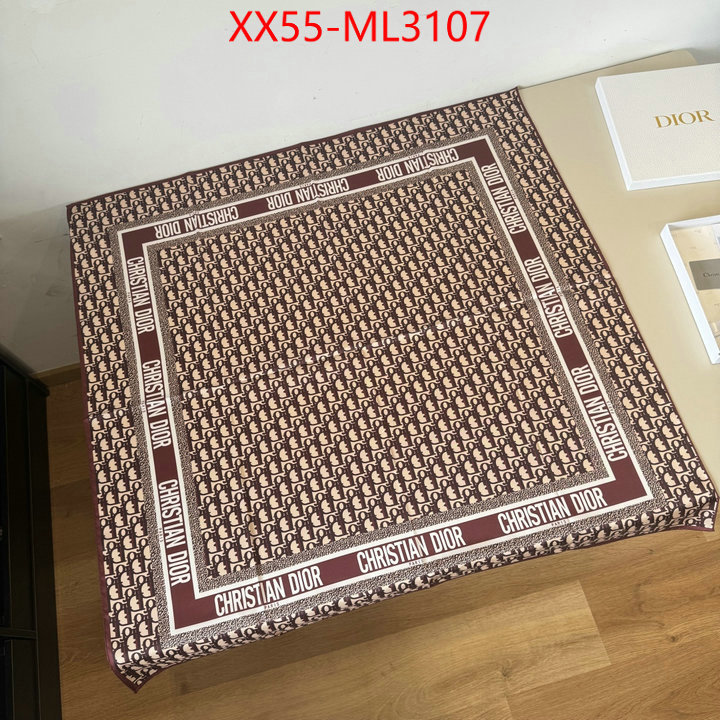 Scarf-Dior perfect quality designer replica ID: ML3107 $: 55USD