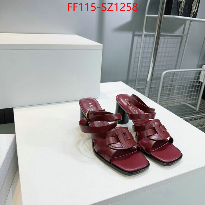 Women Shoes-Dior wholesale 2024 replica ID: SZ1258 $: 115USD