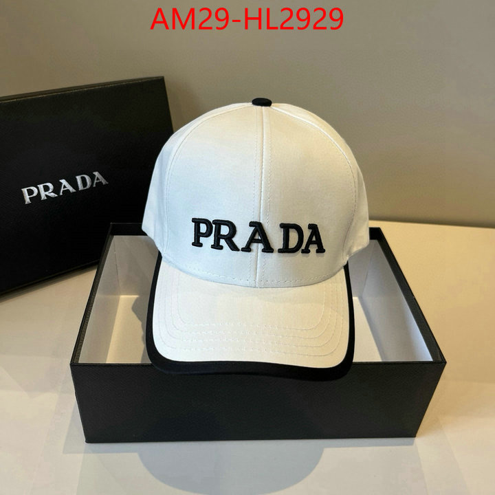 Cap (Hat)-Prada high quality designer ID: HL2929 $: 29USD