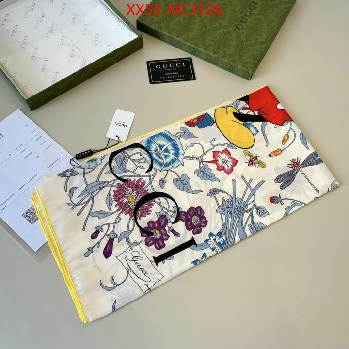 Scarf-Gucci designer ID: ML3126 $: 55USD