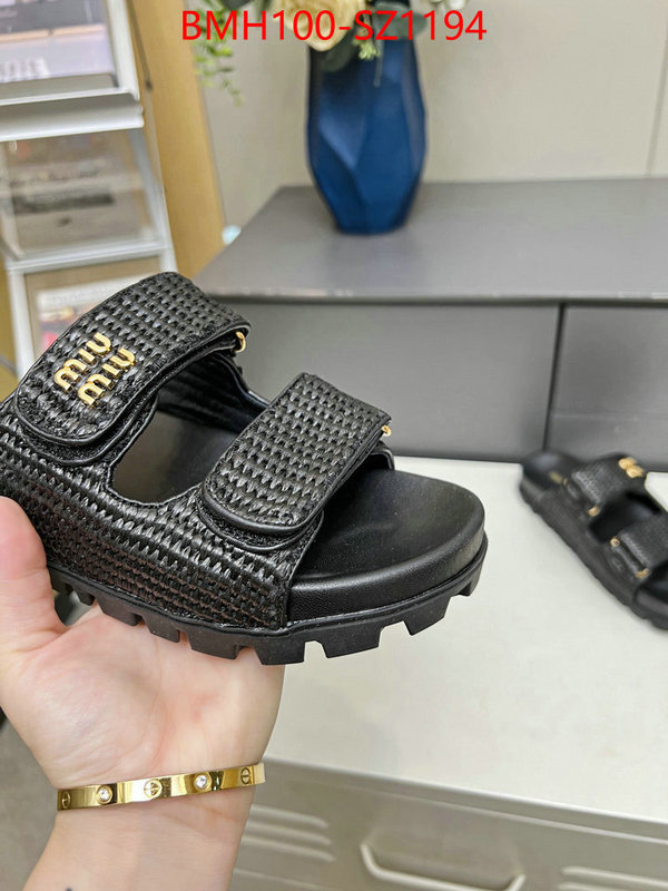 Women Shoes-Miu Miu high quality replica designer ID: SZ1194 $: 100USD
