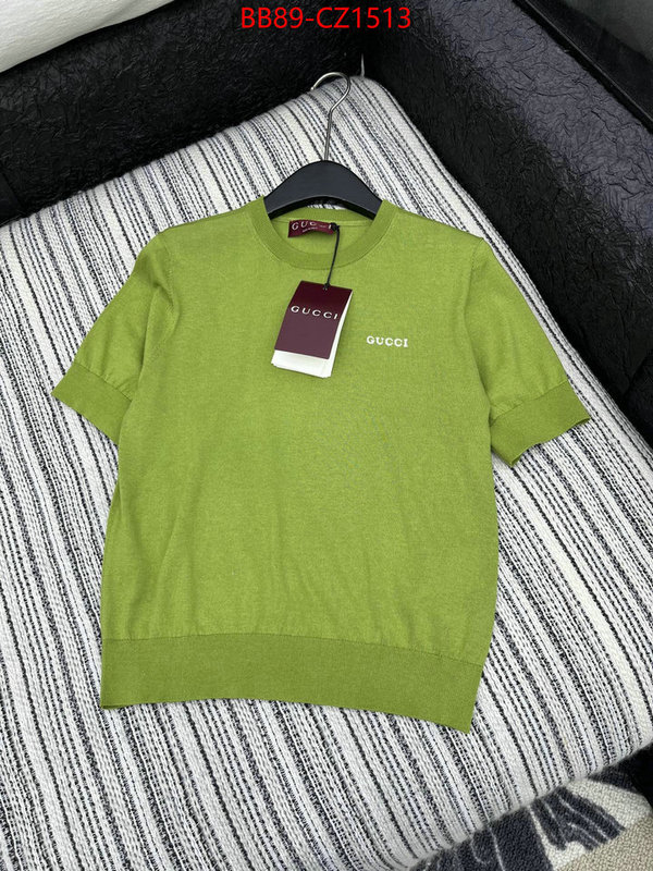 Clothing-Gucci sellers online ID: CZ1513 $: 89USD