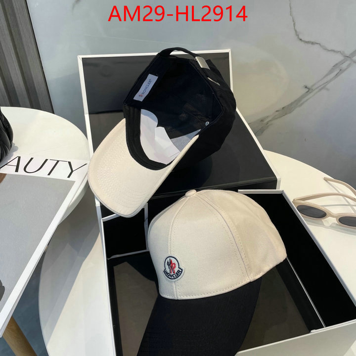 Cap(Hat)-Moncler wholesale china ID: HL2914 $: 29USD