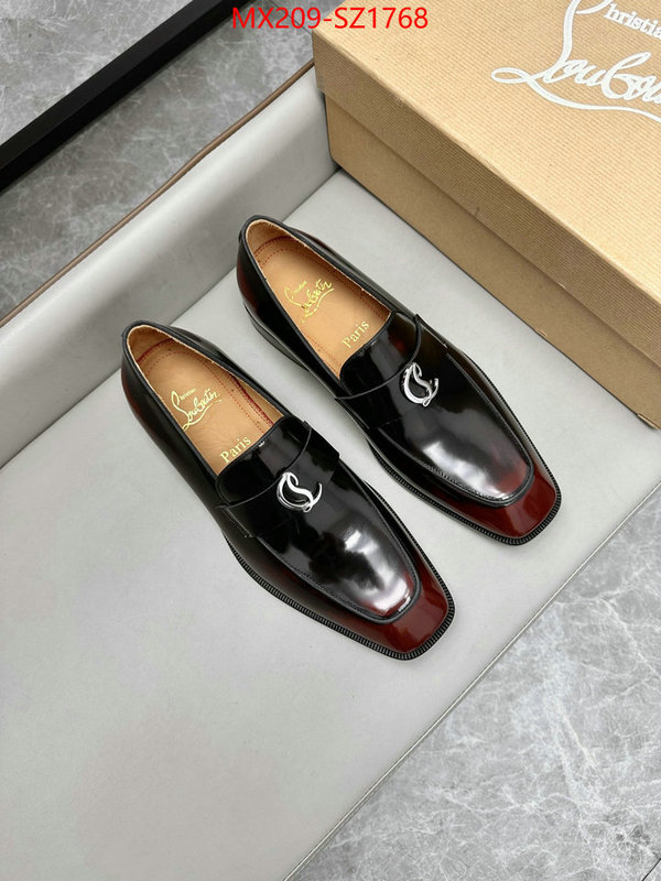 Men Shoes-Christian Louboutin luxury fake ID: SZ1768 $: 209USD-shoes yupoo Men Shoes-Christian Louboutin luxury fake ID: SZ1768 $: 209USD