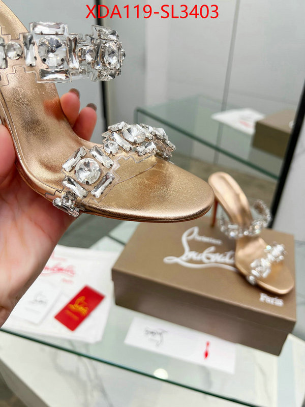 Women Shoes-Christian Louboutin what are the best replica ID: SL3403 $: 119USD