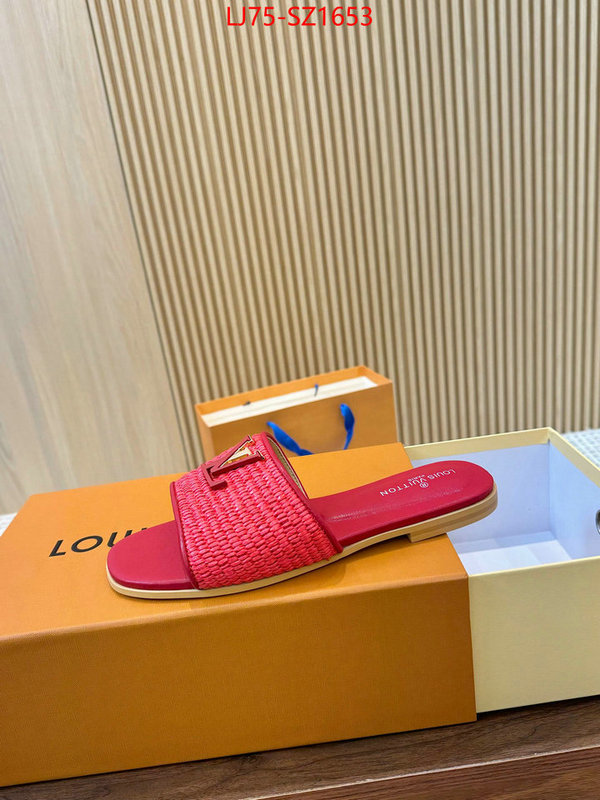 Women Shoes-LV the quality replica ID: SZ1653 $: 75USD