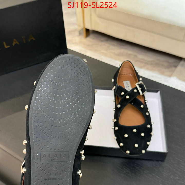 Women Shoes-ALAIA what are the best replica ID: SL2524 $: 119USD