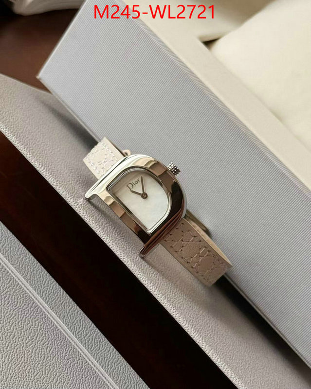 Watch(TOP)-Dior best quality fake ID: WL2721 $: 245USD