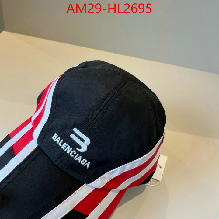 Cap(Hat)-Balenciaga replica designer ID: HL2695 $: 29USD